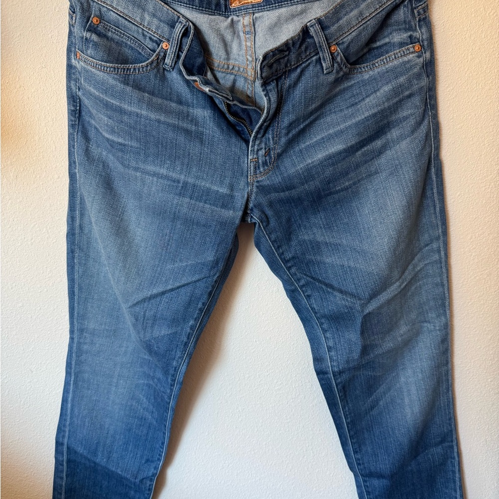 MOTHER Slim Fit Blue Jeans for Women